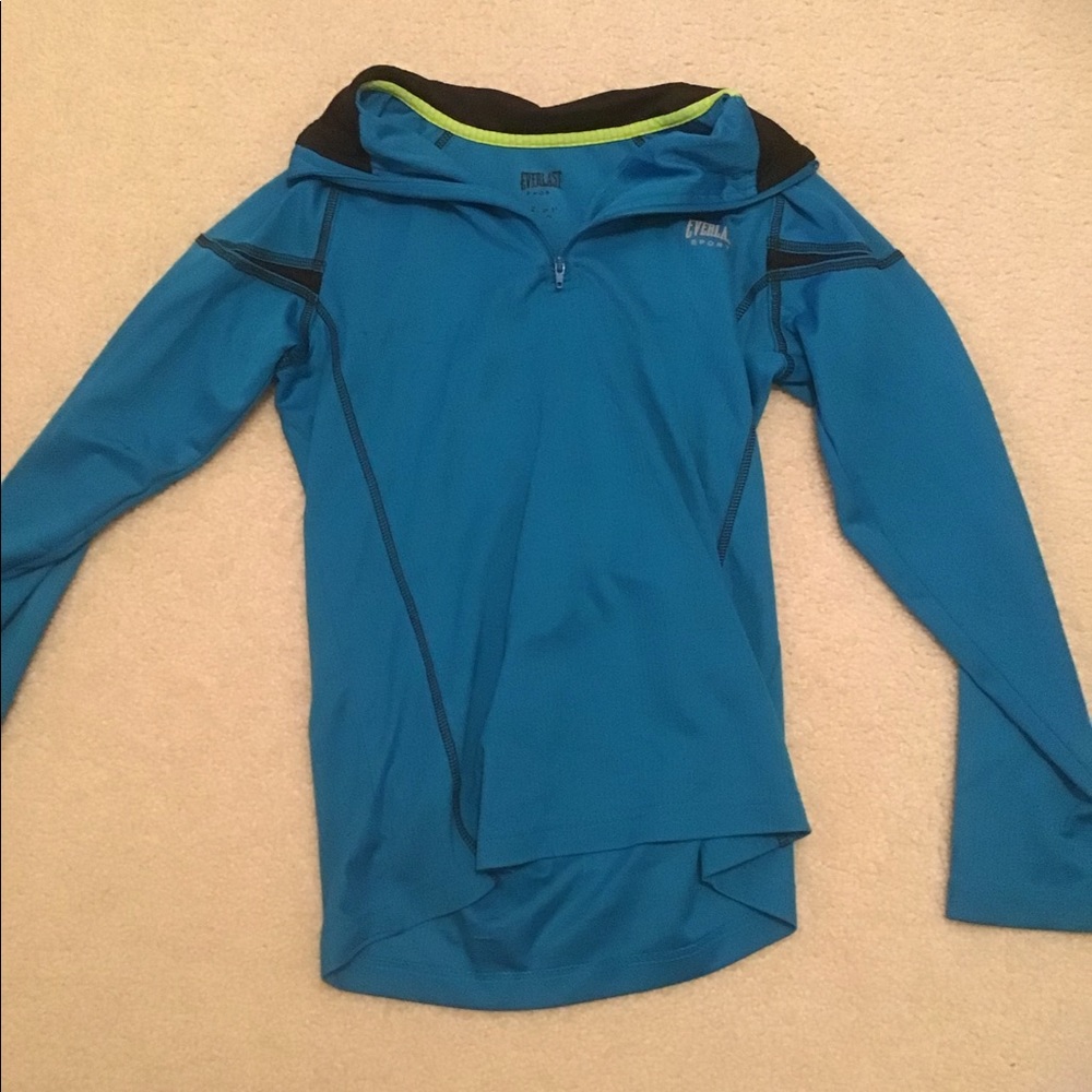 Blue everlast jacket